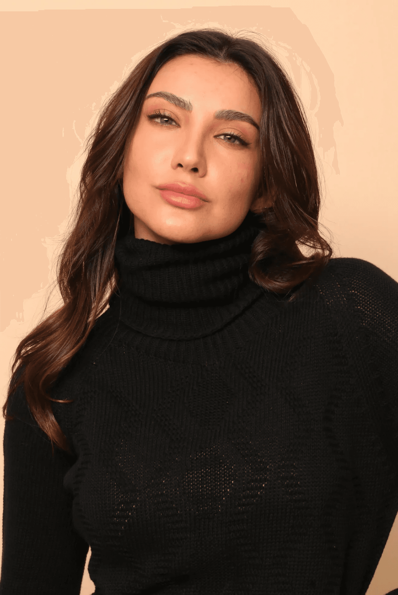 Women's Allergy-Free Knitted Turtleneck Long Sleeve